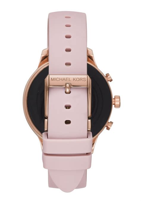 reloj michael kors mkt5048|Michael Kors Women's Access Runway Stainless Steel Silicone .